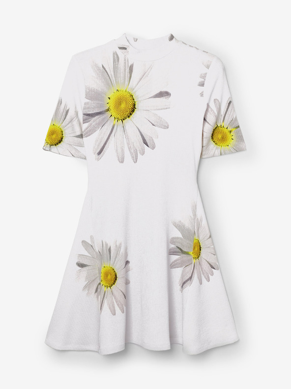 Desigual Desigual Margaritas bela ženska cvetlična obleka