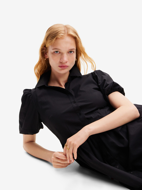 Desigual Črna Desigual Calgary ženska obleka