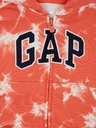 GAP Otroški pulover s batiko potiskom in logotipom GAP