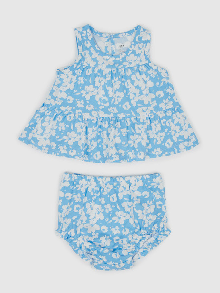 GAP Baby vzorčast komplet top in kratke hlače GAP