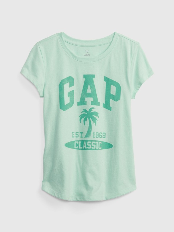 GAP Otroška organska majica z logotipom Gap GAP