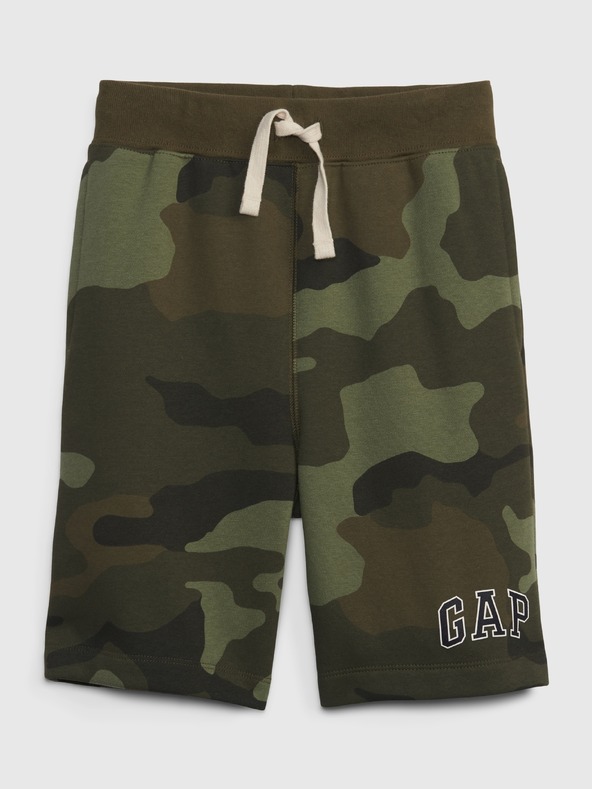 GAP Otroške army kratke hlače GAP