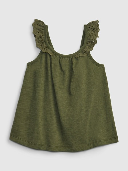 GAP Baby tielko s volánmi GAP