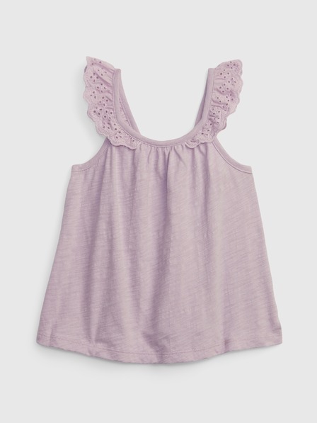 GAP Baby tielko s volánmi GAP