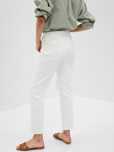 GAP Jeans hlače straight High Rise Cheeky GAP