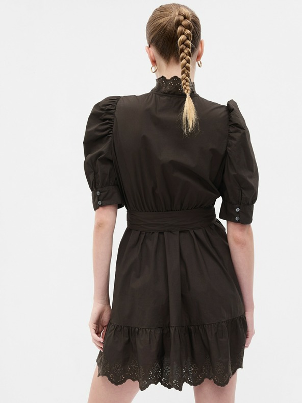 GAP Mini šaty so zábraným rukávom GAP