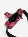 Versace Jeans Couture Temno rožnata Versace Jeans Couture torbica z vzorčastim vzorcem Range F Couture