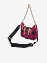 Versace Jeans Couture Temno rožnata Versace Jeans Couture torbica z vzorčastim vzorcem Range F Couture