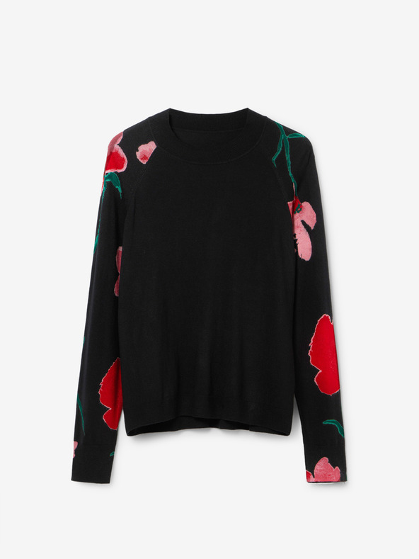 Desigual Črn ženski pulover Desigual Demis