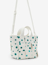 Desigual Bela ženska torbica Desigual New Splatter Valdivia z vzorcem