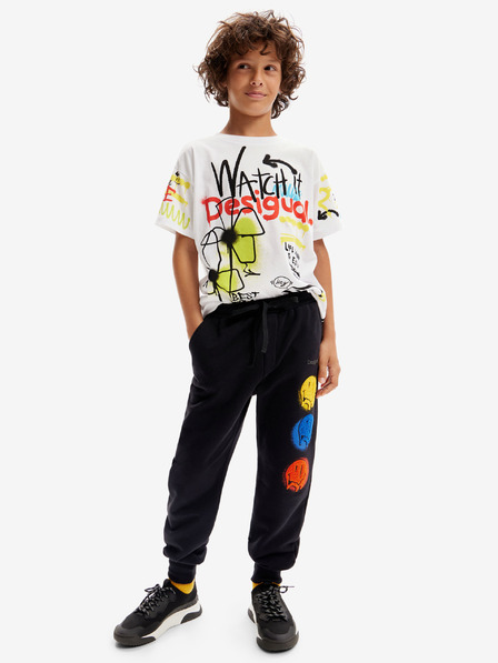 Desigual Črne Desigual Benito Fantovske trenirke