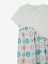 Desigual Bela dekliška obleka Desigual Andy