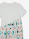 Desigual Bela dekliška obleka Desigual Andy