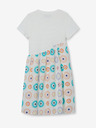 Desigual Bela dekliška obleka Desigual Andy
