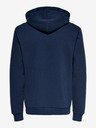 ONLY & SONS Temno modra moška osnovna majica s kapuco ONLY & SONS Ceres