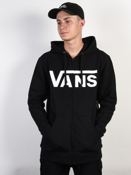 Vans Črna moška jopa s kapuco VANS
