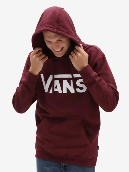 Vans Moška bordo majica s kapuco VANS
