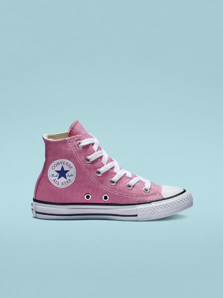 Converse Rožnate dekliške gležnjarske superge Converse Chuck Taylor All Star