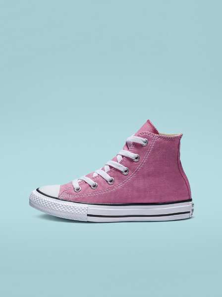 Converse Rožnate dekliške gležnjarske superge Converse Chuck Taylor All Star