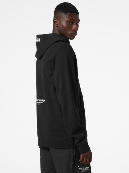Helly Hansen Črna moška jopa s kapuco HELLY HANSEN