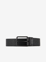 Armani Exchange Črni moški usnjeni pas Armani Exchange