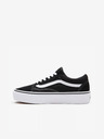 Vans Črne platnene superge iz semiša VANS Old Skool