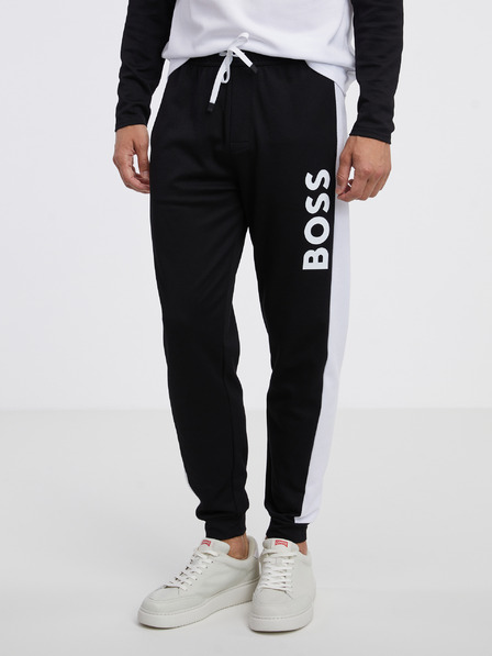 BOSS Bele in črne moške trenirke Hugo Boss