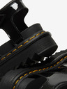 Dr. Martens Črni ženski sandali Dr. Martens Blaire s platformo