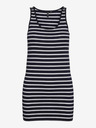 Vero Moda Modro-bela črtasta ženska majica Vero Moda Maxi