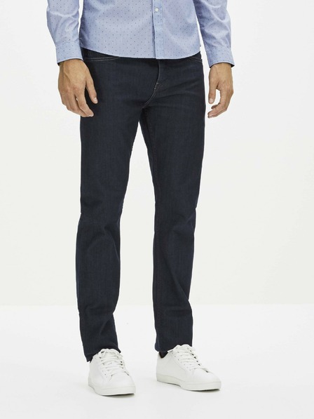 Celio Temno modre kavbojke ravnega kroja Celio Rolisse