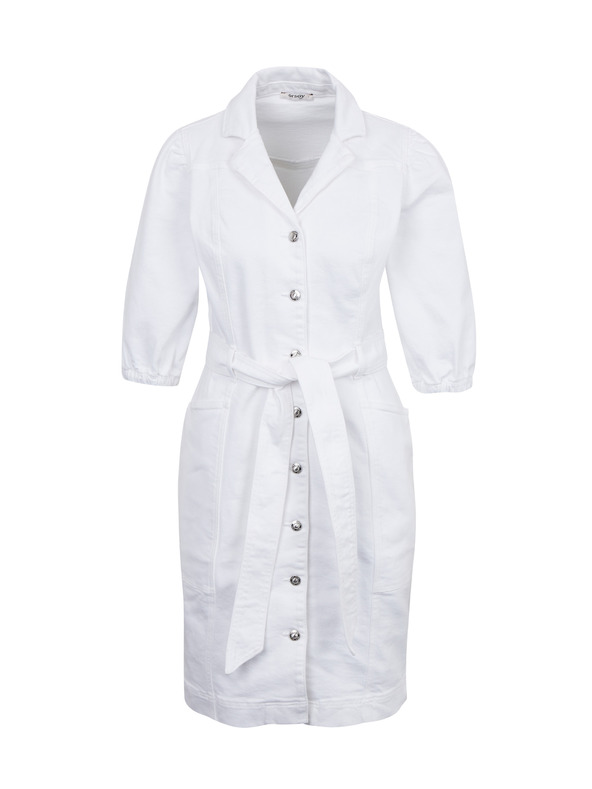 Orsay Bela ženska obleka ORSAY