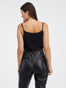 Orsay Črna ženska majica brez rokavov ORSAY