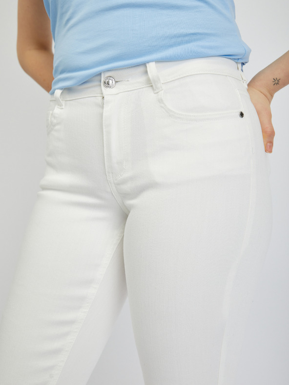 Orsay Bele ženske straight fit kavbojke ORSAY