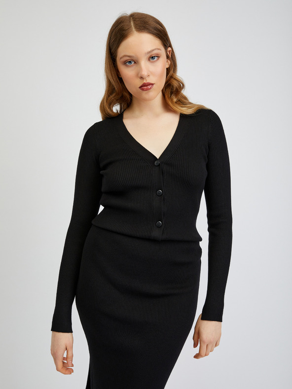 Orsay Črn ženski kardigan ORSAY