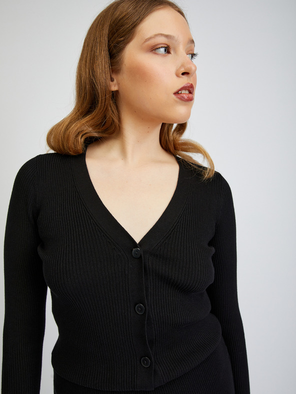 Orsay Črn ženski kardigan ORSAY