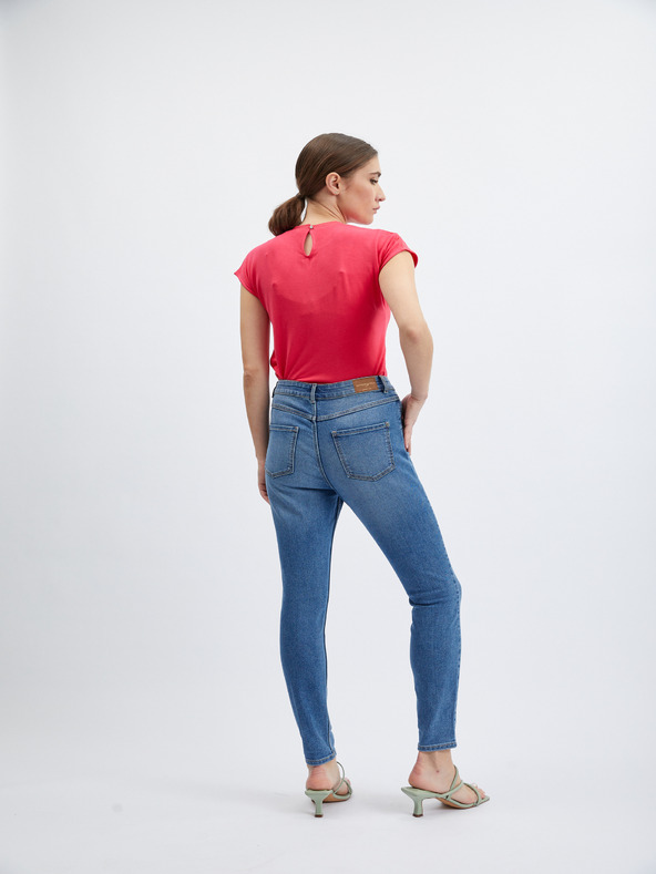 Orsay Modre ženske skinny fit kavbojke ORSAY