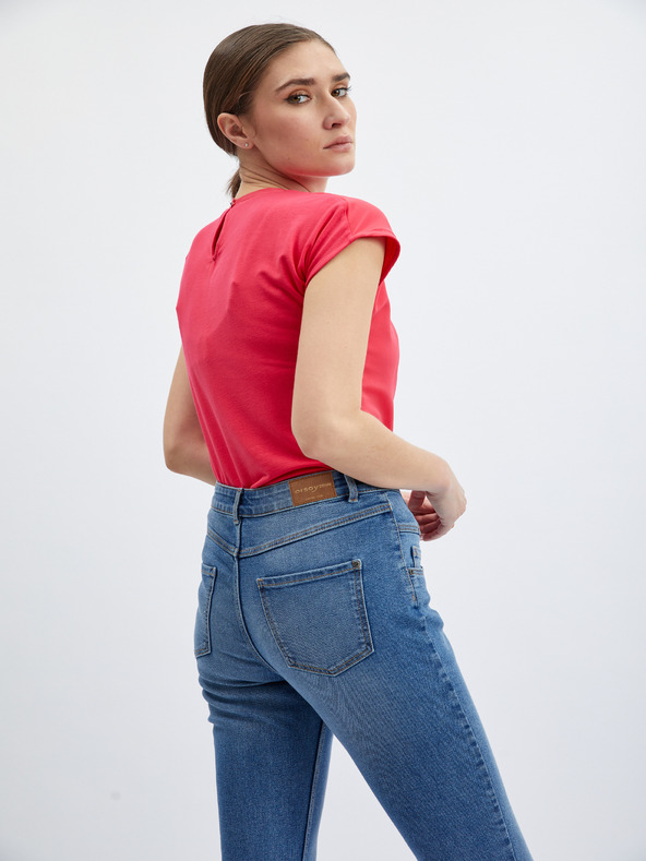 Orsay Modre ženske skinny fit kavbojke ORSAY