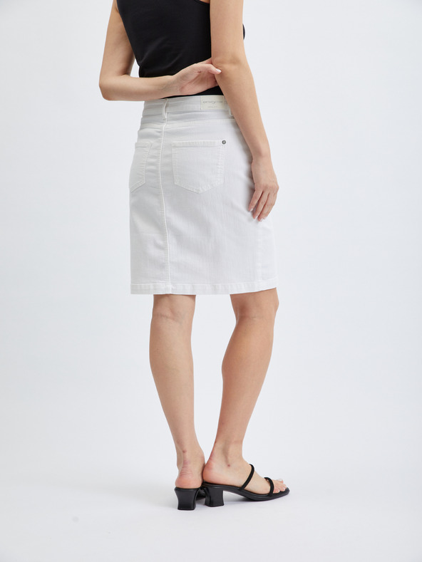 Orsay Belo žensko denim krilo ORSAY