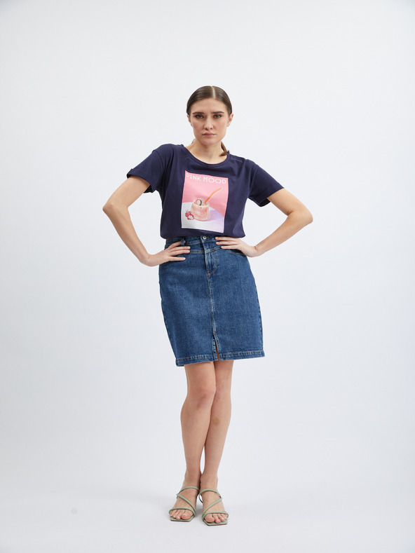 Orsay Modro žensko denim krilo ORSAY