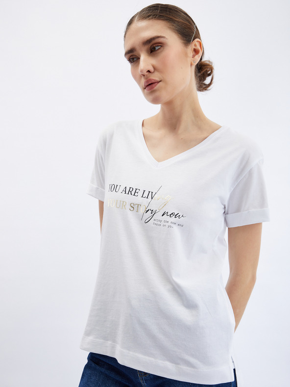 Orsay Bela ženska majica ORSAY