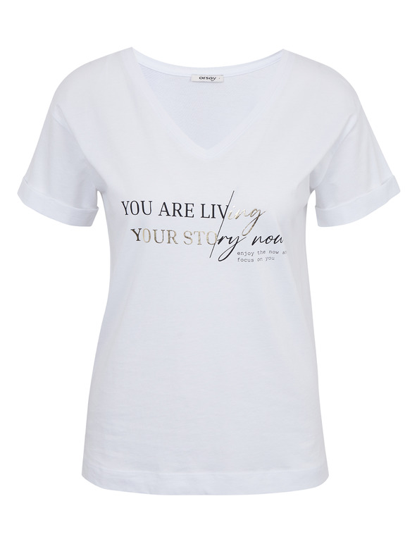 Orsay Bela ženska majica ORSAY