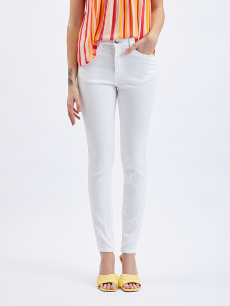 Orsay Bele ženske skinny fit kavbojke ORSAY