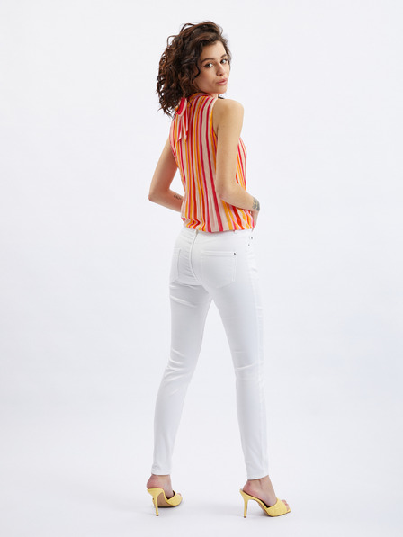 Orsay Bele ženske skinny fit kavbojke ORSAY