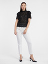 Orsay Črna ženska čipkasta bluza ORSAY