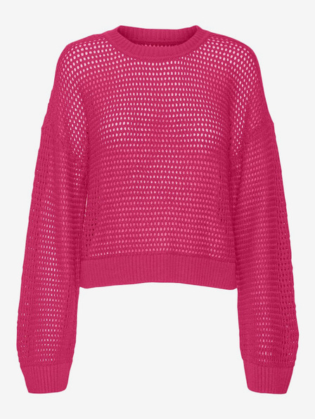 Vero Moda Temno roza Ženski pulover Vero Moda Madera