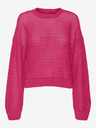 Vero Moda Temno roza Ženski pulover Vero Moda Madera