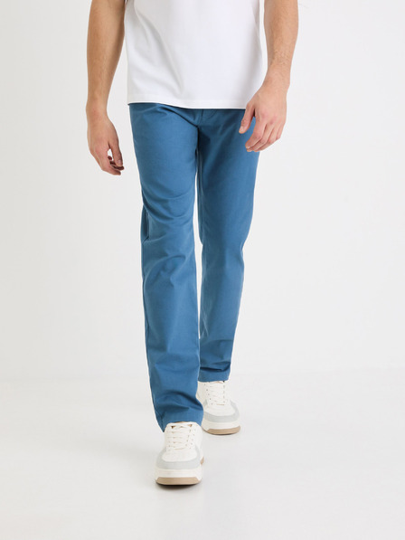 Celio Modre moške hlače chino Celio Tocharles