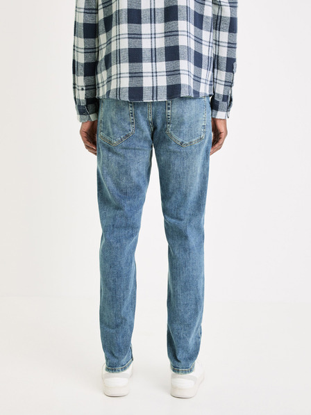 Celio Modre moške kavbojke tankega kroja Celio Gostroy