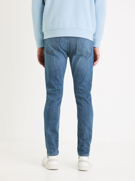 Celio Modre oprijete kavbojke Celio Foskinny