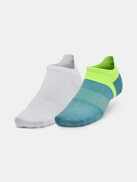 Under Armour Unisex nogavice Under Armour UA AD Run Lite 2pk NS Tab
